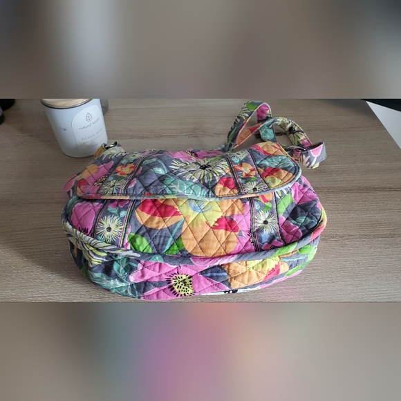 Vera Bradley Jazzy Blooms Purse - Picture 7 of 16
